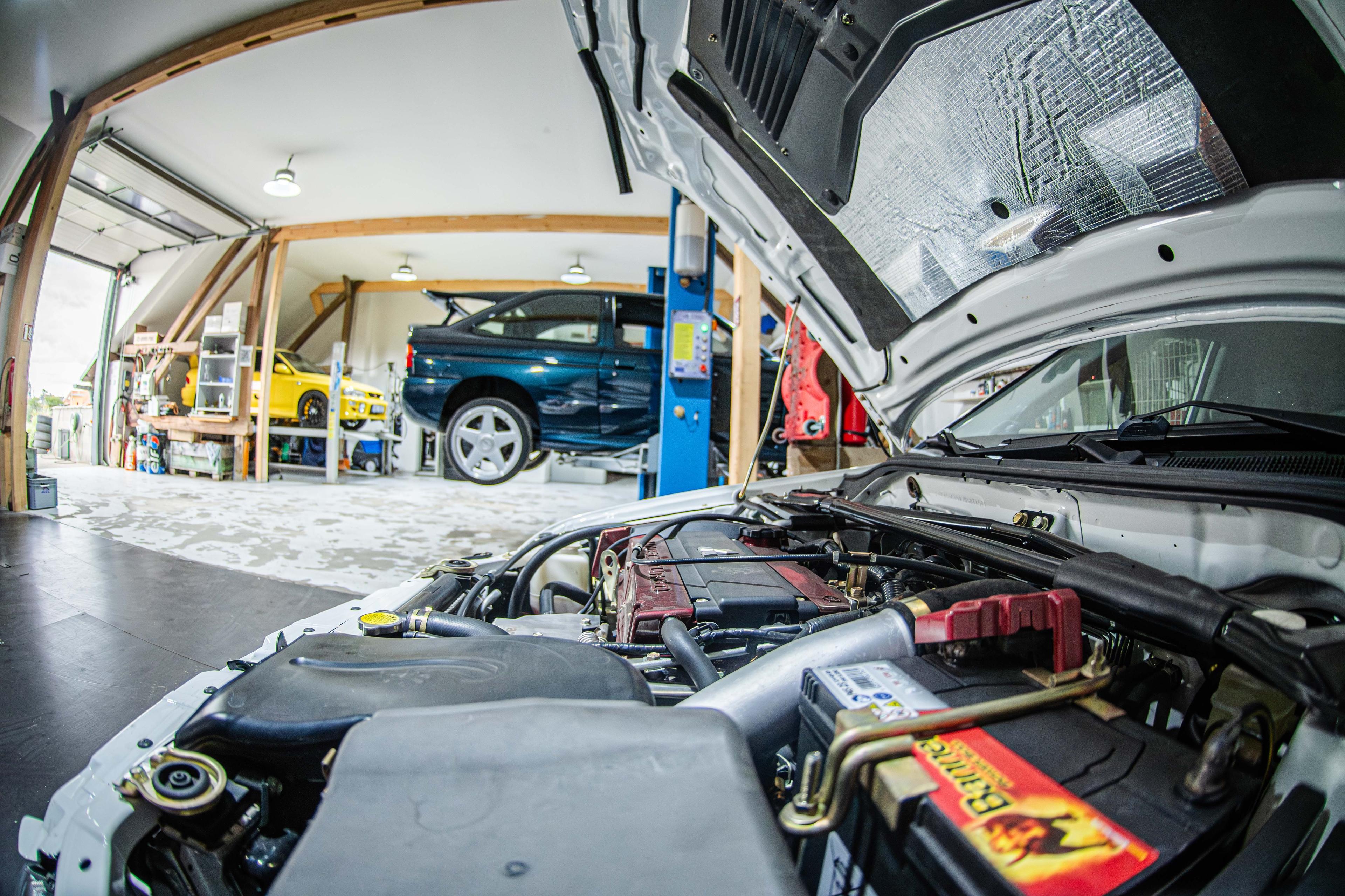 Motor a další servisní práce