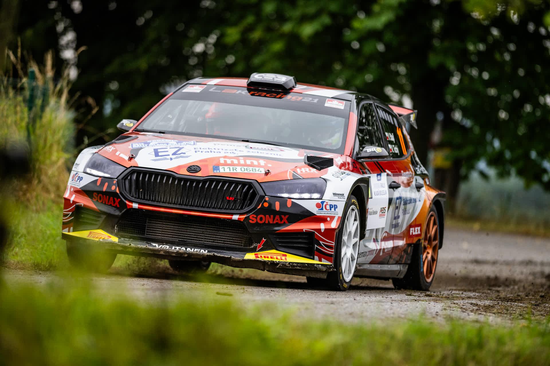 Na skvěle obsazené Bohemia Rally v top 10