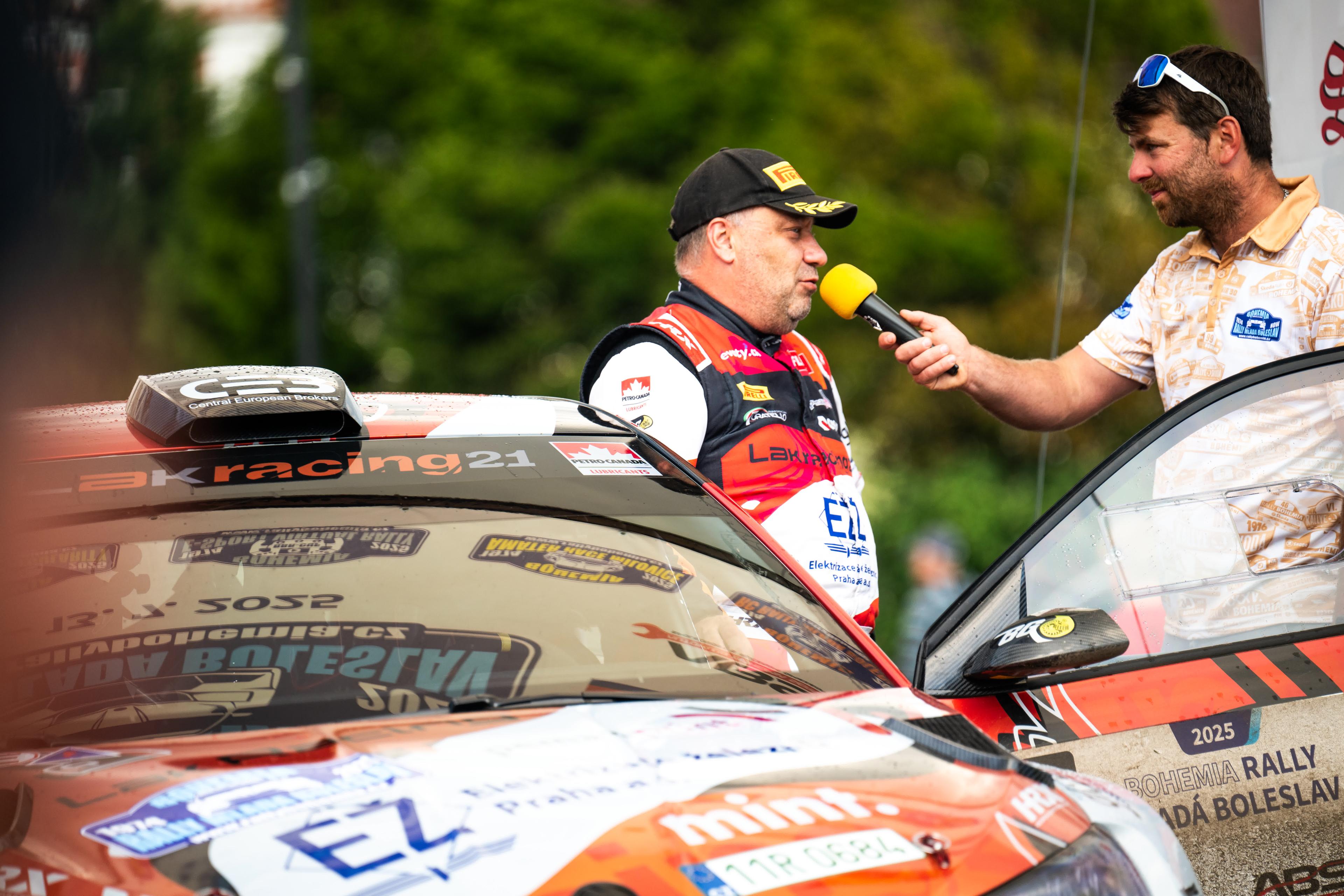 Na skvěle obsazené Bohemia Rally v top 10