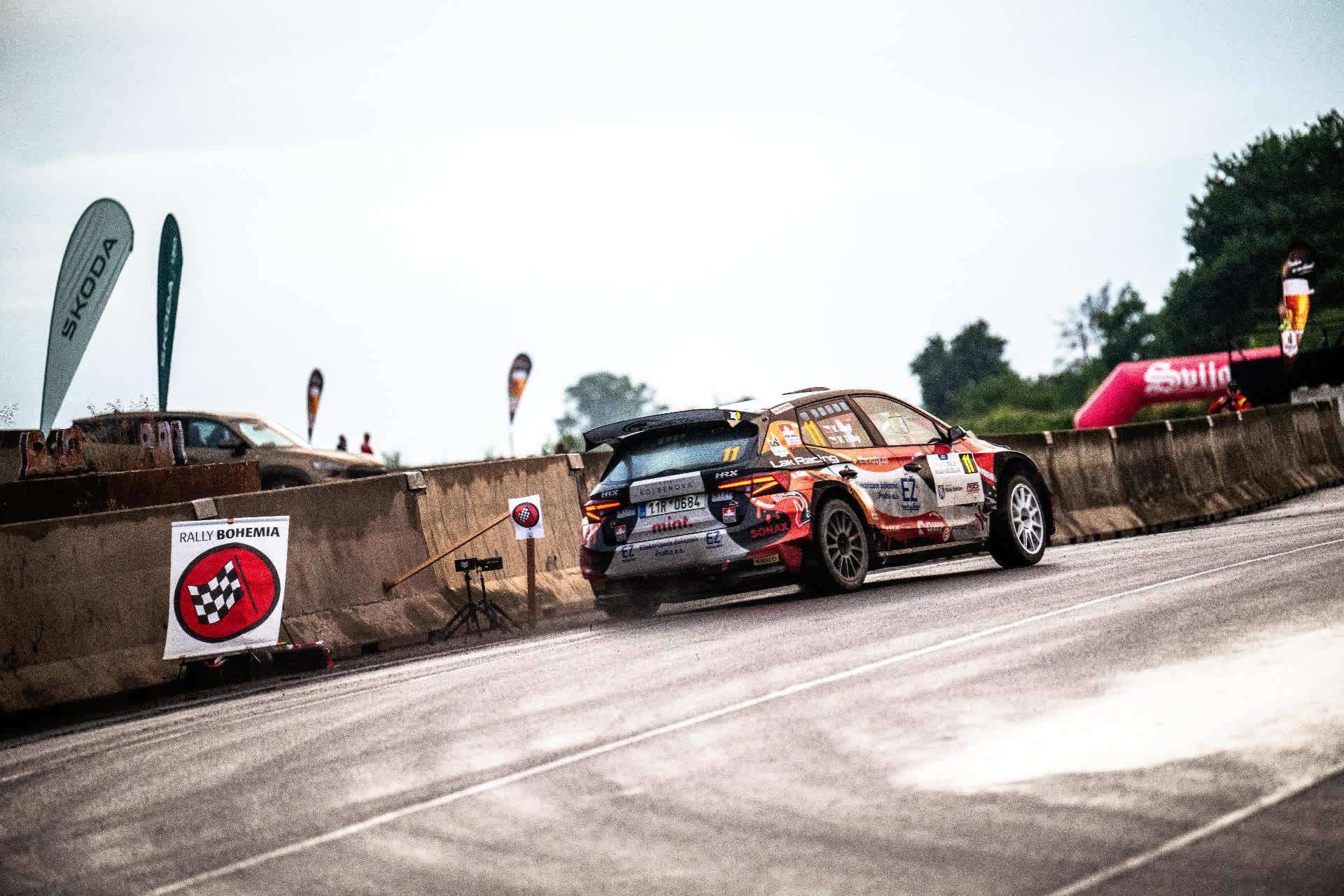 Na skvěle obsazené Bohemia Rally v top 10