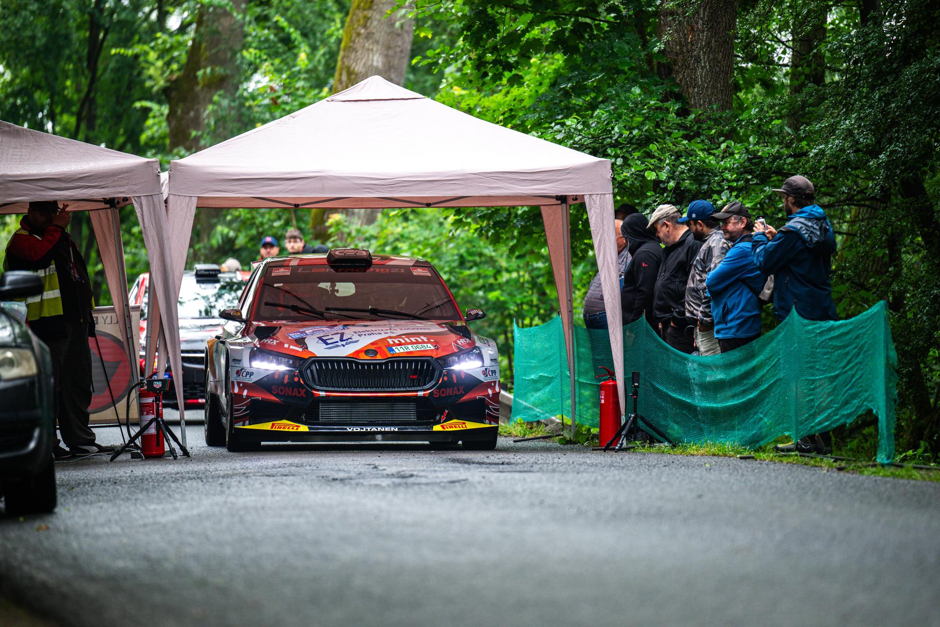 Na skvěle obsazené Bohemia Rally v top 10