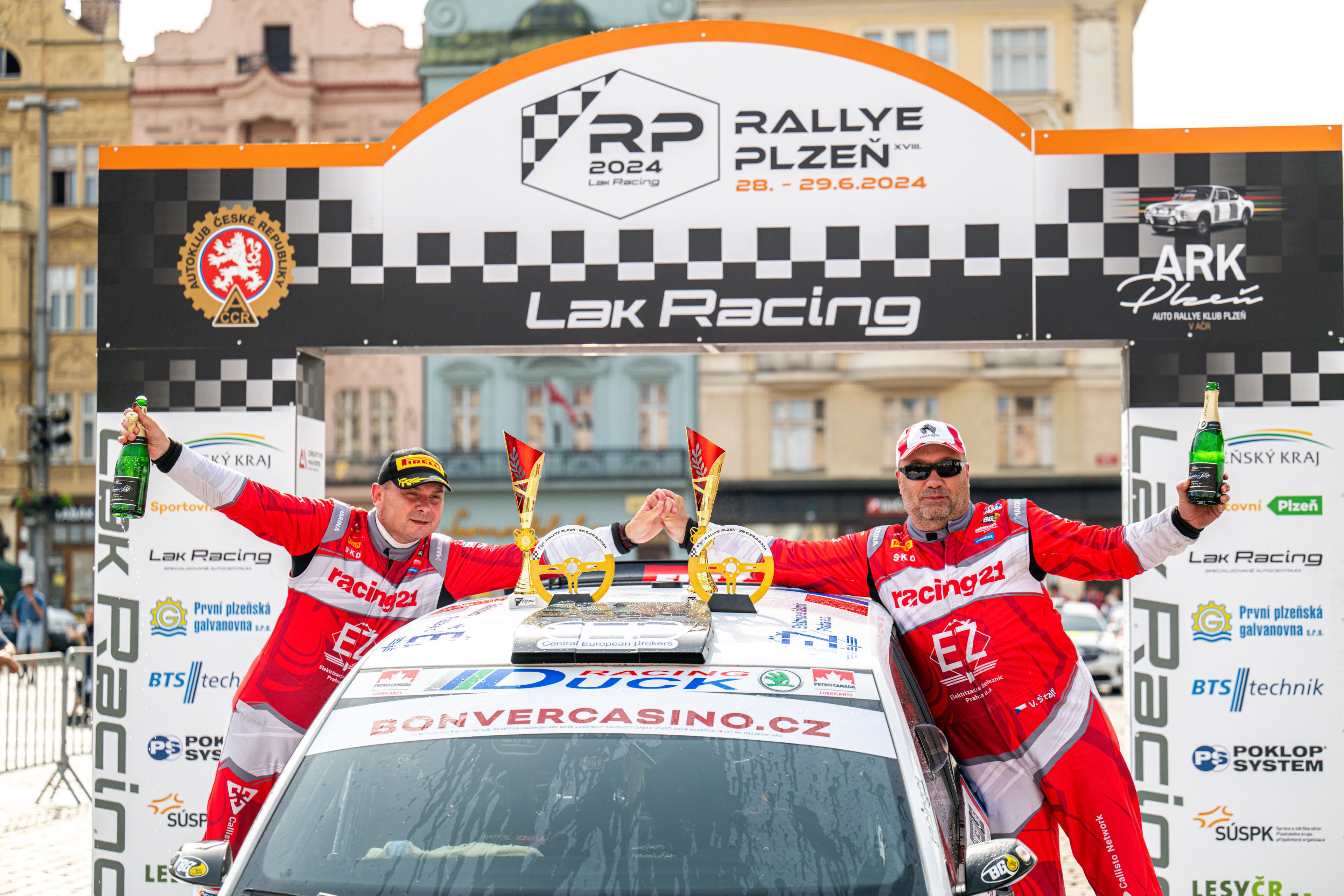Štajf s Rajnohou v Plzni opět triumfovali